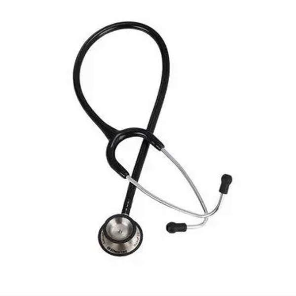 گوشی پزشکی ریشتر مدل 4200-01 مشکی دوطرفه 2.0 آلومینیومی